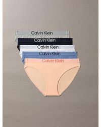 Calvin Klein - Maximum Cotton 5-Pack Slips - Lyst