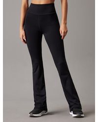 Calvin Klein - Flared Gym Leggings - Lyst