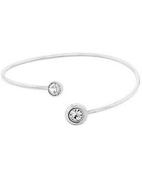 Calvin Klein - Roestvrijstalen Kristallen Bangle - Lyst