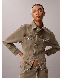 Calvin Klein - Jeans Fitted Waist Denim Jacket - Lyst