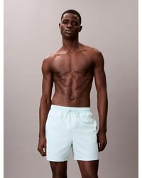 Calvin Klein - Medium Drawstring Swim Shorts - Lyst