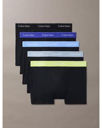 Calvin Klein - 5 Pack Relaxed Dart Trunks - Lyst