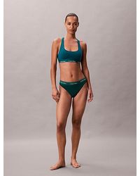 Calvin Klein - Tanga - Icon Cotton Modal - Lyst
