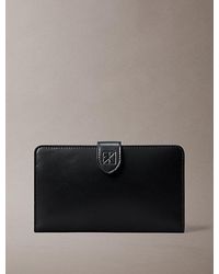 Calvin Klein - Nappa Leather Rfid Passport Wallet - Lyst