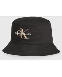 Calvin Klein - Twill Logo Bucket Hat - Lyst