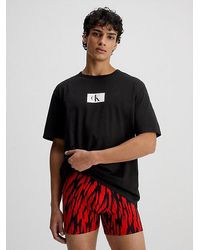 Calvin Klein - Camiseta de estar por casa de algodón orgánico - CK96 - Lyst
