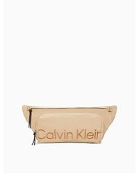 Calvin Klein Synthetic Smooth Nylon Logo Backpack for Men | Lyst