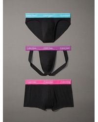 Calvin Klein - 3er-Pack Shorts, Slip und Jockstrap - Pride - Lyst