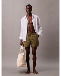 Calvin Klein - 2-Pack Medium Zwemshort Met Trekkoord - Lyst
