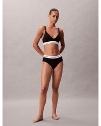 Calvin Klein - Corpiño con forro ligero de lactancia - Icon Cotton Modal - Lyst