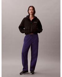 Calvin Klein - Cotton Terry Barrel Joggers - Lyst