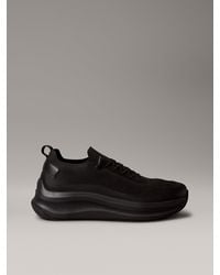 Calvin Klein - Mesh Chunky Runner Sock Trainers - Lyst