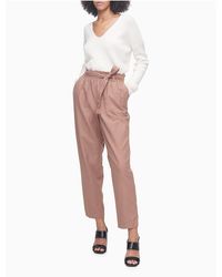 calvin crop pants
