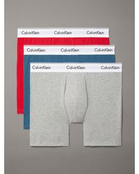 Calvin Klein - 3 Pack Boxer Briefs - Modern Cotton - Lyst