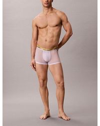 Calvin Klein - Low Rise Mesh Trunks Pride - Lyst