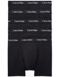 Calvin Klein - Pack de 5 b�xers - Cotton Stretch - Lyst