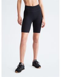 Calvin Klein - Performance Seamless Jersey Ribbed Bike Shorts - Lyst