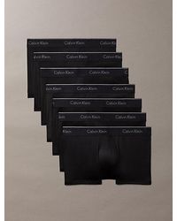 Calvin Klein - 7 Pack Low Rise Trunks Micro Stretch - Lyst