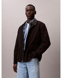 Calvin Klein - Jeans Cotton Canvas Field Jacket - Lyst