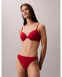 Calvin Klein - Licht Gevoerde Volledige Bh - Lyst