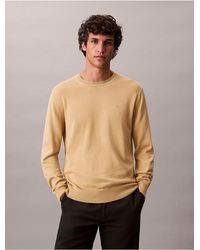 Calvin Klein - Supima Cotton Classic Sweater - Lyst
