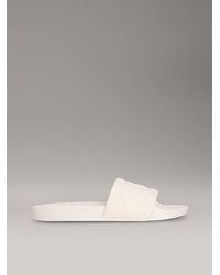 Calvin Klein - Sliders Met Logo - Lyst