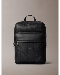 Calvin Klein - Embossed Emblem Logo Trolley Backpack - Lyst