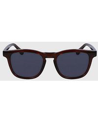 Calvin Klein - Rectangle Sunglasses - Lyst