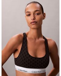 Calvin Klein - Brassière Sfoderata - Lyst