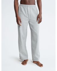 Calvin Klein - Pure Flannel Sleep Pants - Lyst