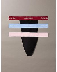 Calvin Klein - 3-Pack Strings - Lyst