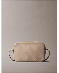 Calvin Klein - Allover Emblem Logo Camera Bag - Lyst