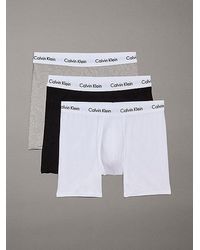 Calvin Klein - Low-rise Boxer Short Trunks Stretch Cotton Pack Of 3 - Lyst