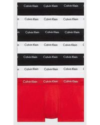 Calvin Klein - Pack de 7 bóxers de tiro bajo - Cotton Stretch - Lyst