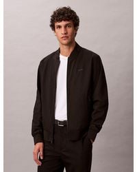 Calvin Klein - Matte Bomber Jacket - Lyst