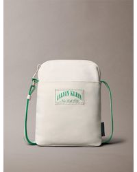 Calvin Klein - Heritage Crest Logo Reporter Bag - Lyst