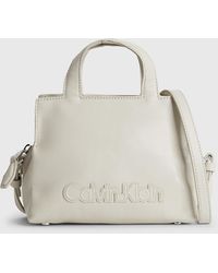 Calvin Klein - Petit sac tote recyclé - Lyst