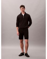 Calvin Klein - Cotton Stretch Chino Shorts - Lyst