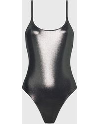Calvin Klein - Low Back Swimsuit - Ck Festive - Lyst