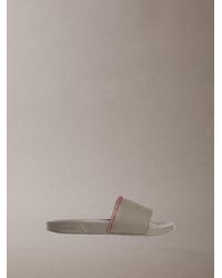 Calvin Klein - Contoured Logo Sliders - Lyst