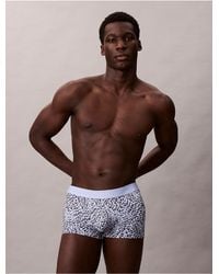 Calvin Klein - Ck Print Low Rise Trunk - Lyst