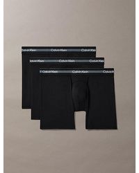 Calvin Klein - 3 Pack Boxer Briefs - Lyst
