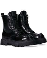 Calvin Klein - Kids Easy-Zip Lug Apron-Toe Boots - Lyst