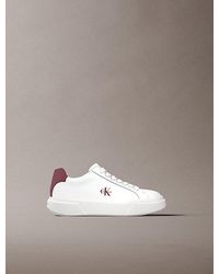 Calvin Klein - Leather Durable Traction Chunky Trainers - Lyst