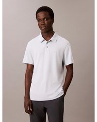 Calvin Klein - Pima Cotton Polo Shirt - Lyst