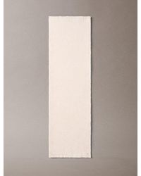 Calvin Klein - Wool Blend Signature Logo Scarf - Lyst