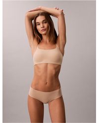 Calvin Klein - Invisibles Wirefree Lightly Lined Bralette - Lyst