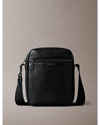 Calvin Klein - Strukturierte Reporter Bag Mit Reißverschluss - Lyst