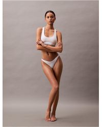 Calvin Klein - Modern Logo Dipped String Thong - Lyst