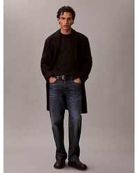 Calvin Klein - Jeans Relaxed Cotton Monogram Jumper - Lyst